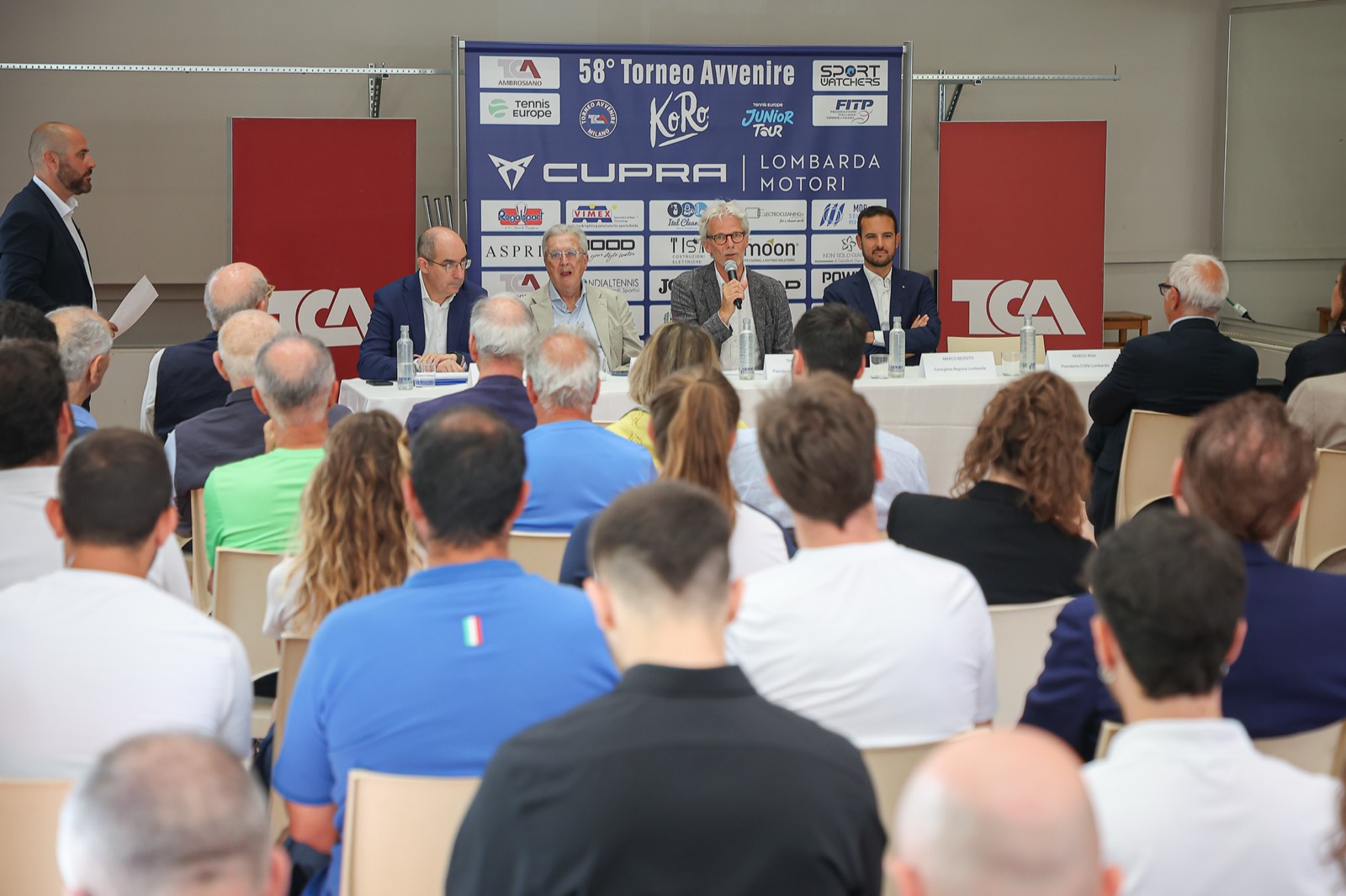 Torneo Avvenire 2025 - pubblico in sala