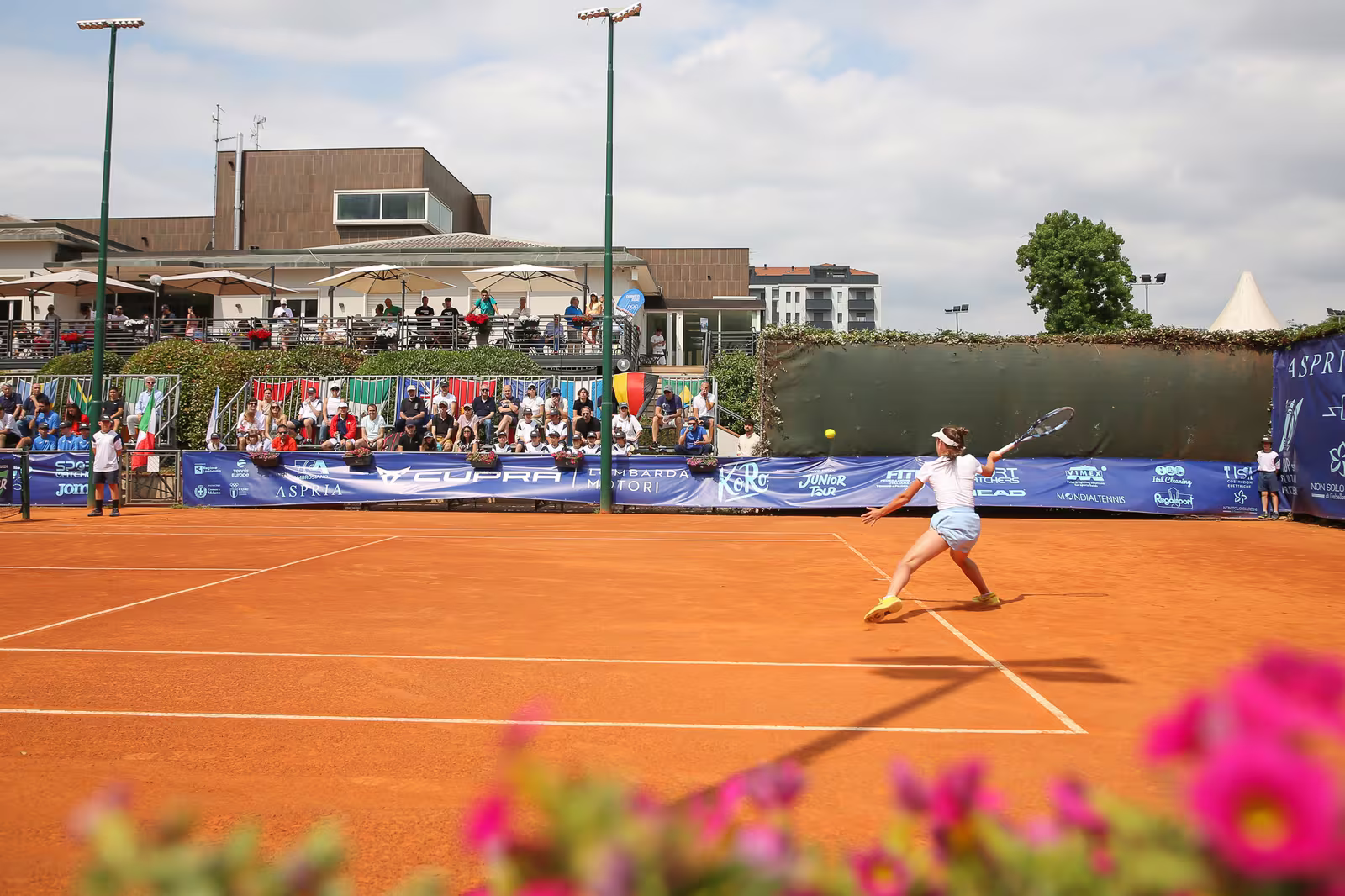 Torneo Avvenire — un momento in campo al TC Ambrosiano